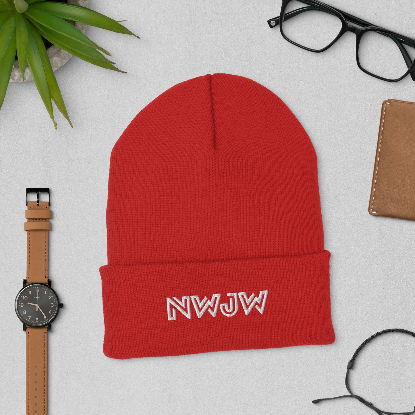 A Maze NWJW Cuffed Beanie