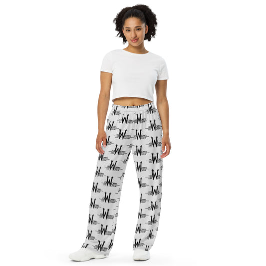 NWJW - All-over print unisex wide-leg pants